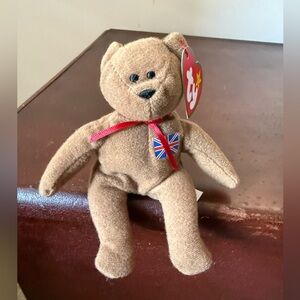 Ty Teenie Beanie Baby Brown Bear